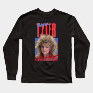 Bonnie tyler///80s retro fan design Long Sleeve T-Shirt